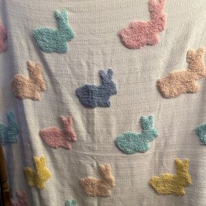 Home Goods Easter Bunny Blanket